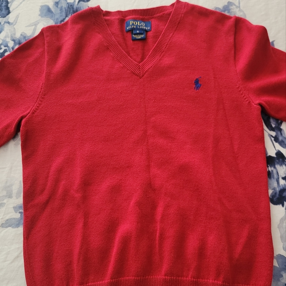 Polo by Ralph Lauren Rich Red Knitwear